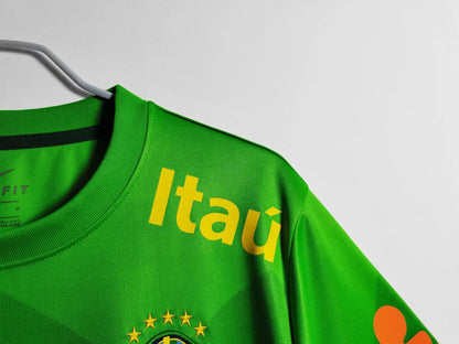 2020 Brazil Dark Green Training Jersey 0A