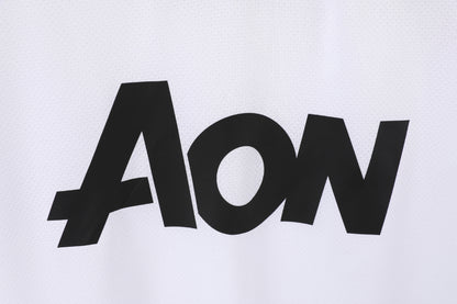 2010/11 Manchester United Away White UCL Retro 3B (Long Sleeve)