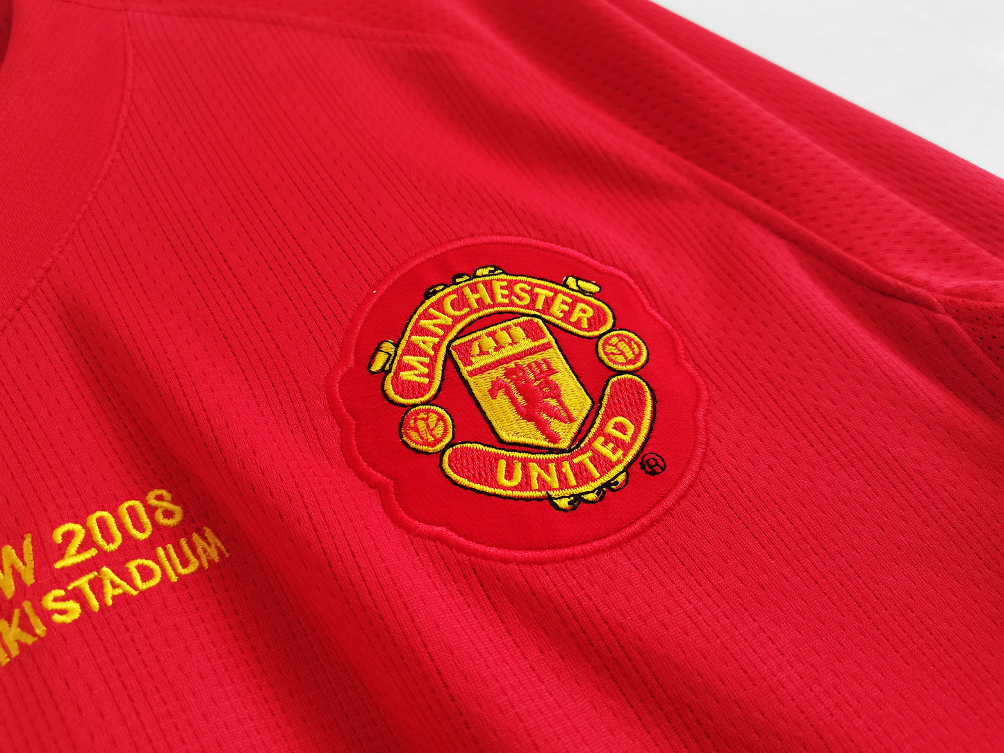 2007/08 Manchester United Home UCL 0B (Long Sleeve)