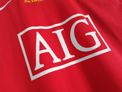 2007/08 Manchester United Home UCL Version 3A