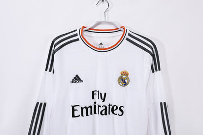 2013/14 Real Madrid Home Retro 3B (Long Sleeve)