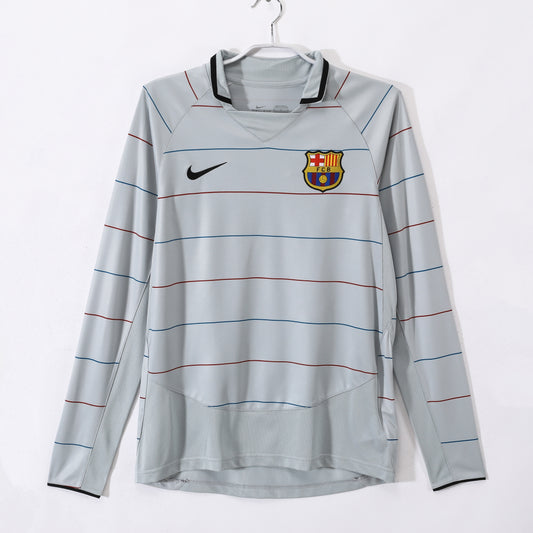 2003/04 Barcelona Away 3B (Long Sleeve)