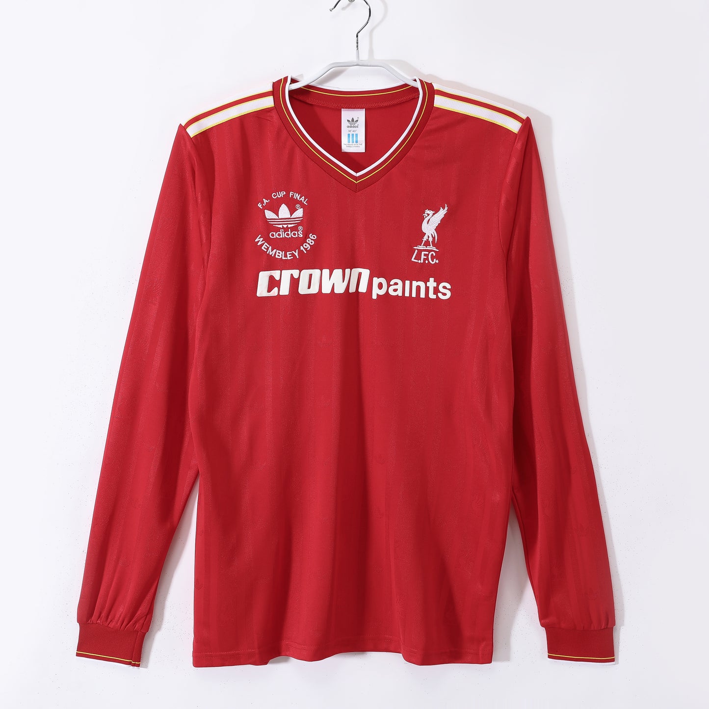 1986/87 Liverpool Home 3B (Long Sleeve)