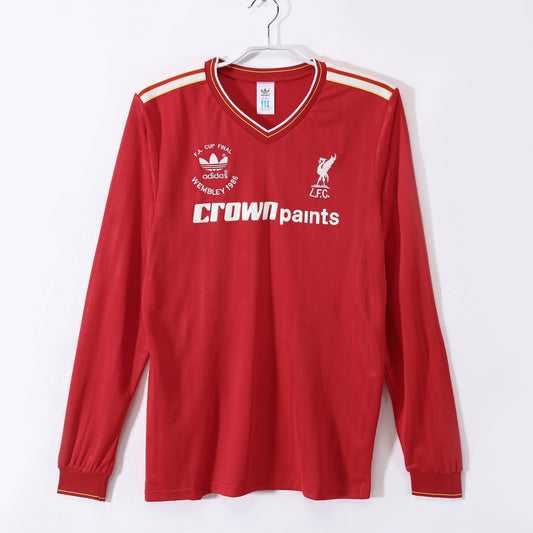 1986/87 Liverpool Home 3B (Long Sleeve)