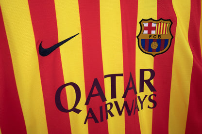 2013/14 Barcelona Away Yellow 5A