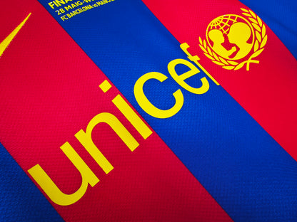 2010/11 Barcelona Home UCL Version 3B (Long Sleeve)