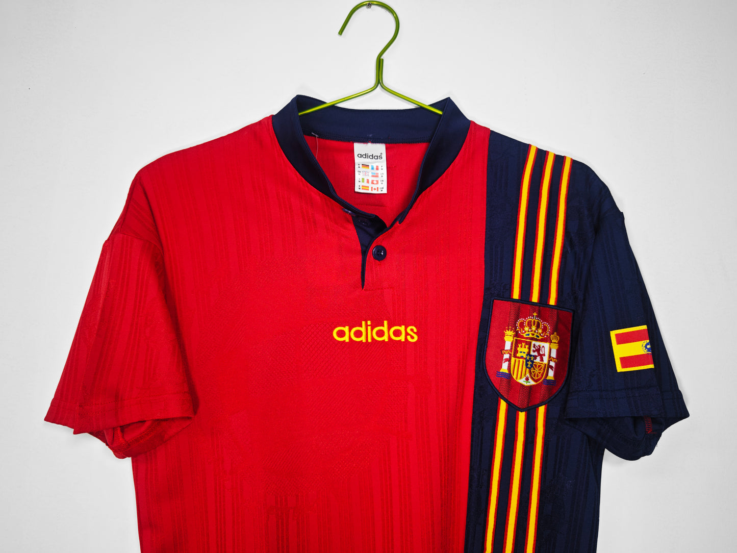 1996 Spain Home Retro 3A