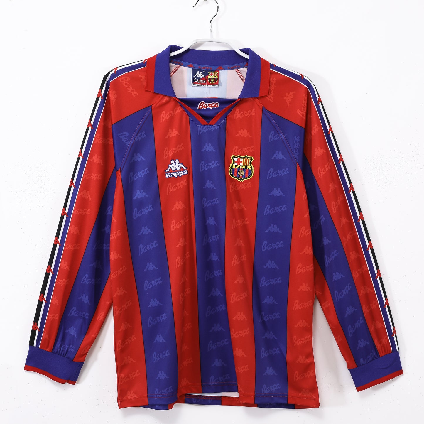 1995/97 Barcelona Home 3B (Long Sleeve)
