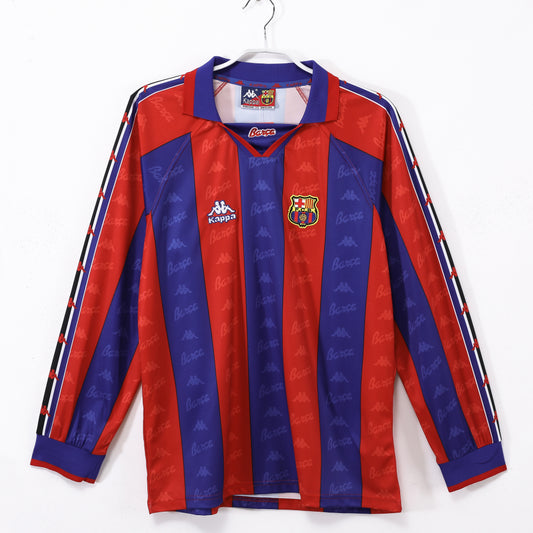 1995/97 Barcelona Home 3B (Long Sleeve)