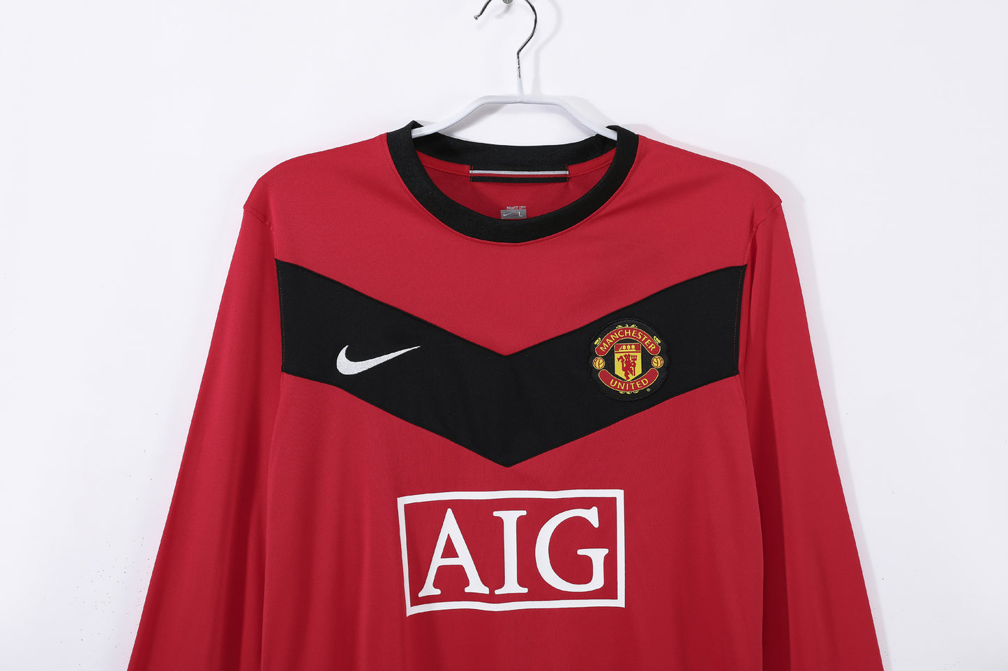 2010 Manchester United Home Retro 3B (Long Sleeve)