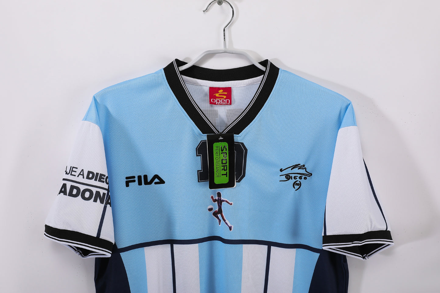 2001 Argentina Home Maradona Farewell 8A