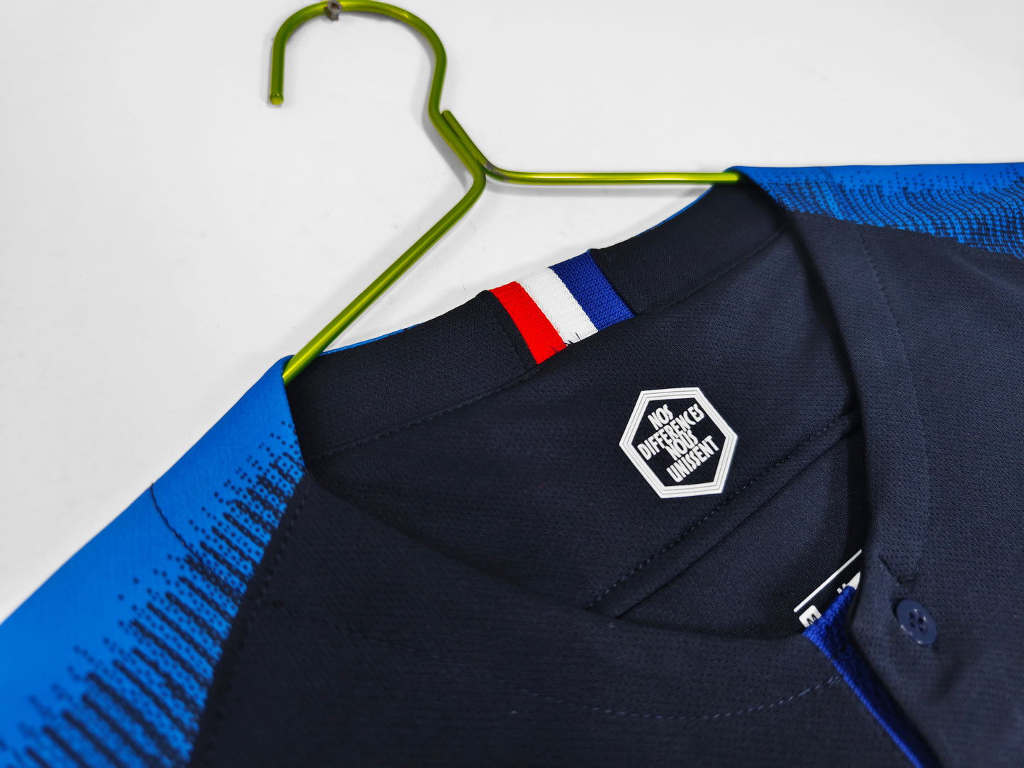 2018 France World Cup Winners Home Retro 3B (Long Sleeve)