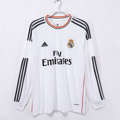 2013/14 Real Madrid Home Retro 3B (Long Sleeve)