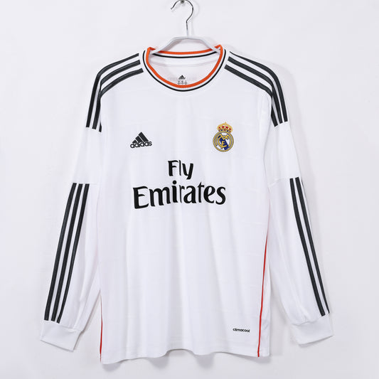 2013/14 Real Madrid Home Retro 3B (Long Sleeve)