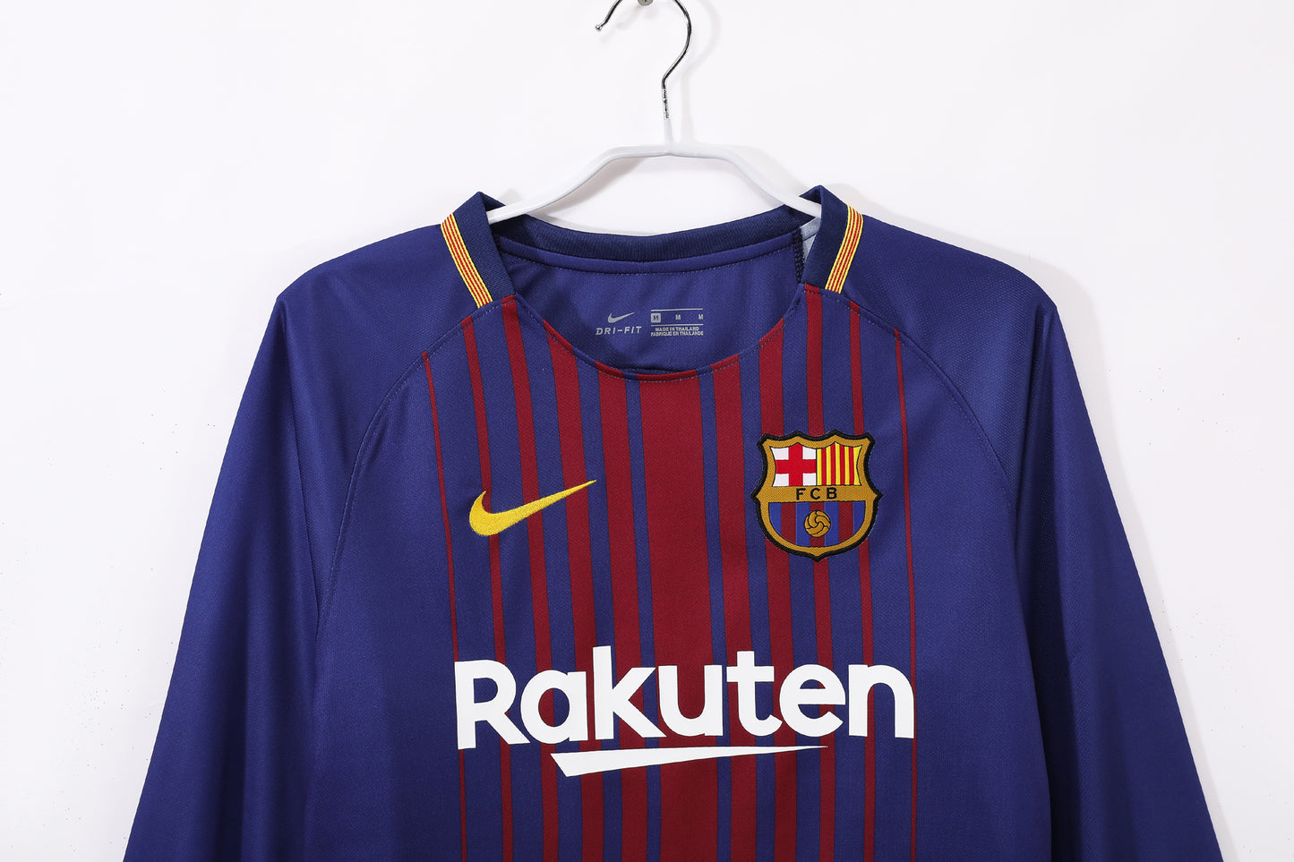 2017/18 Barcelona Home 3B (Long Sleeve)