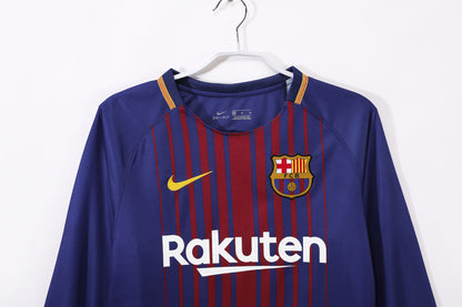 2017/18 Barcelona Home 3B (Long Sleeve)