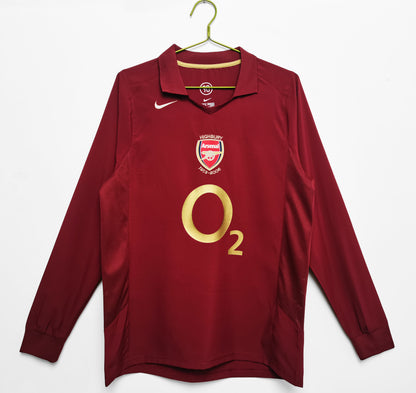 2005/06 Arsenal Home 3B (Long Sleeve)