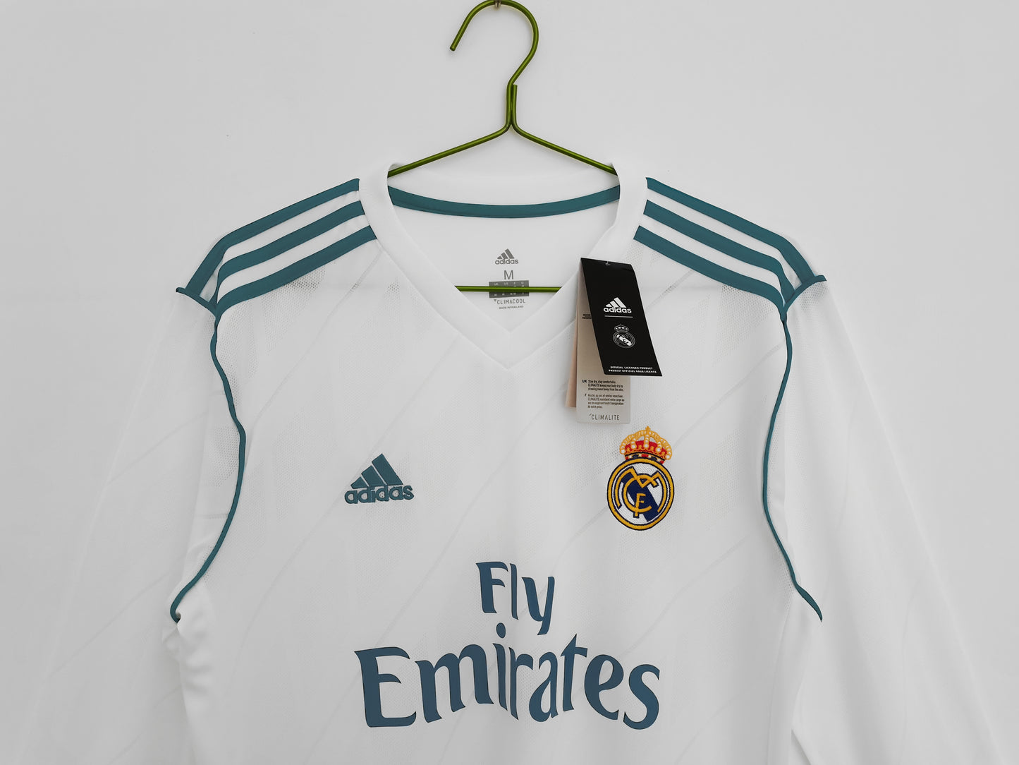 2017/18 Real Madrid Home 3B (Long Sleeve)