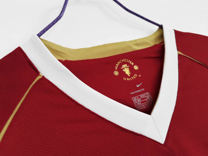 2006/07 Manchester United Home 3B (Long Sleeve)