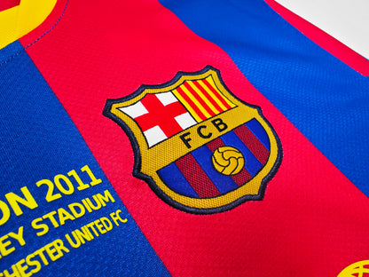 2010/11 Barcelona Home UCL Version 3B (Long Sleeve)