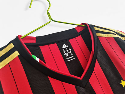 2013/14 AC Milan Home Retro 3B (Long Sleeve)