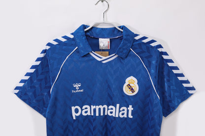 1986/87 Real Madrid Away Blue 0B