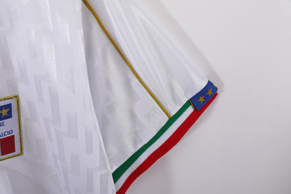 1995 Italy Away White Retro 8A