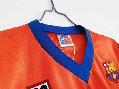 1991/92 Barcelona Away Orange 8A