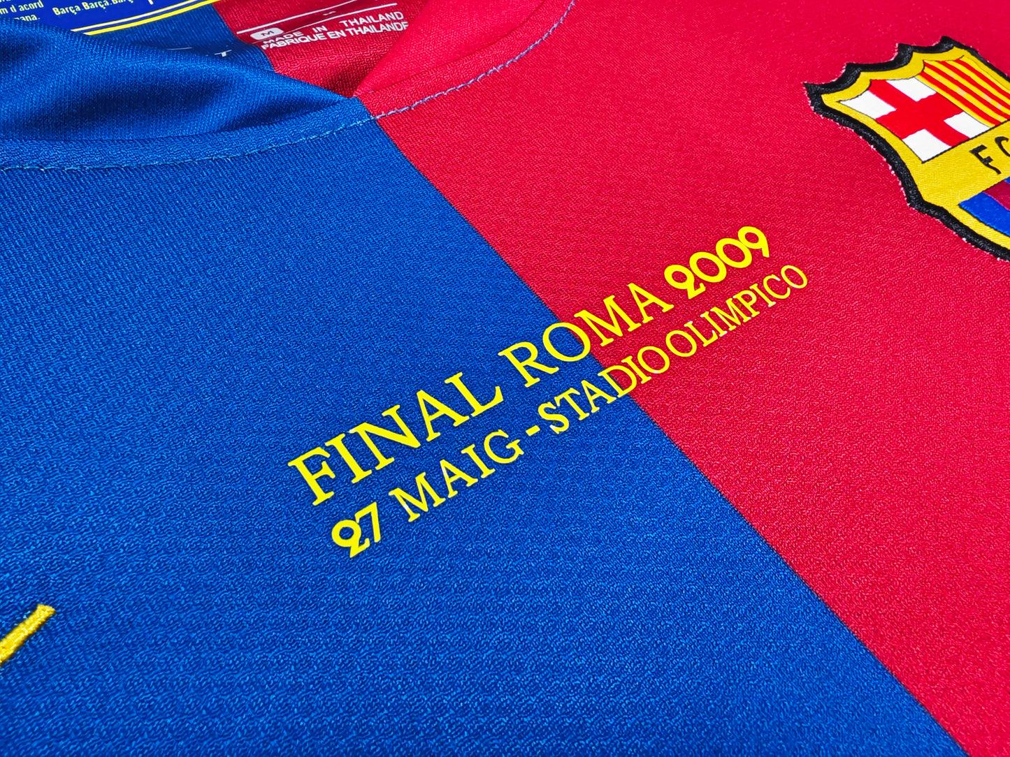 2008/09 Barcelona Home 3B (Long Sleeve)
