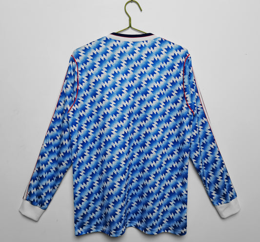 1990/92 Manchester United Away 3B (Long Sleeve)