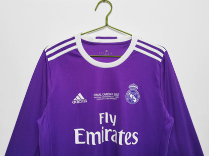 2016/17 Real Madrid Away 0B (Long Sleeve)