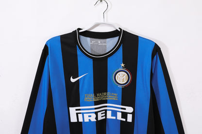 2009/10 Inter Milan Home Retro 3B (Long Sleeve)