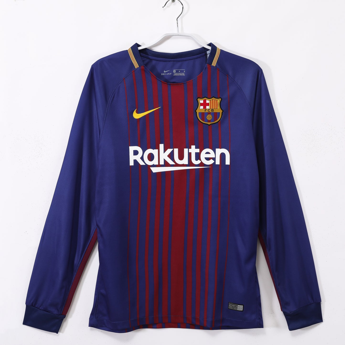 2017/18 Barcelona Home 3B (Long Sleeve)