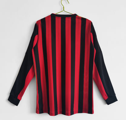 2013/14 AC Milan Home Retro 3B (Long Sleeve)