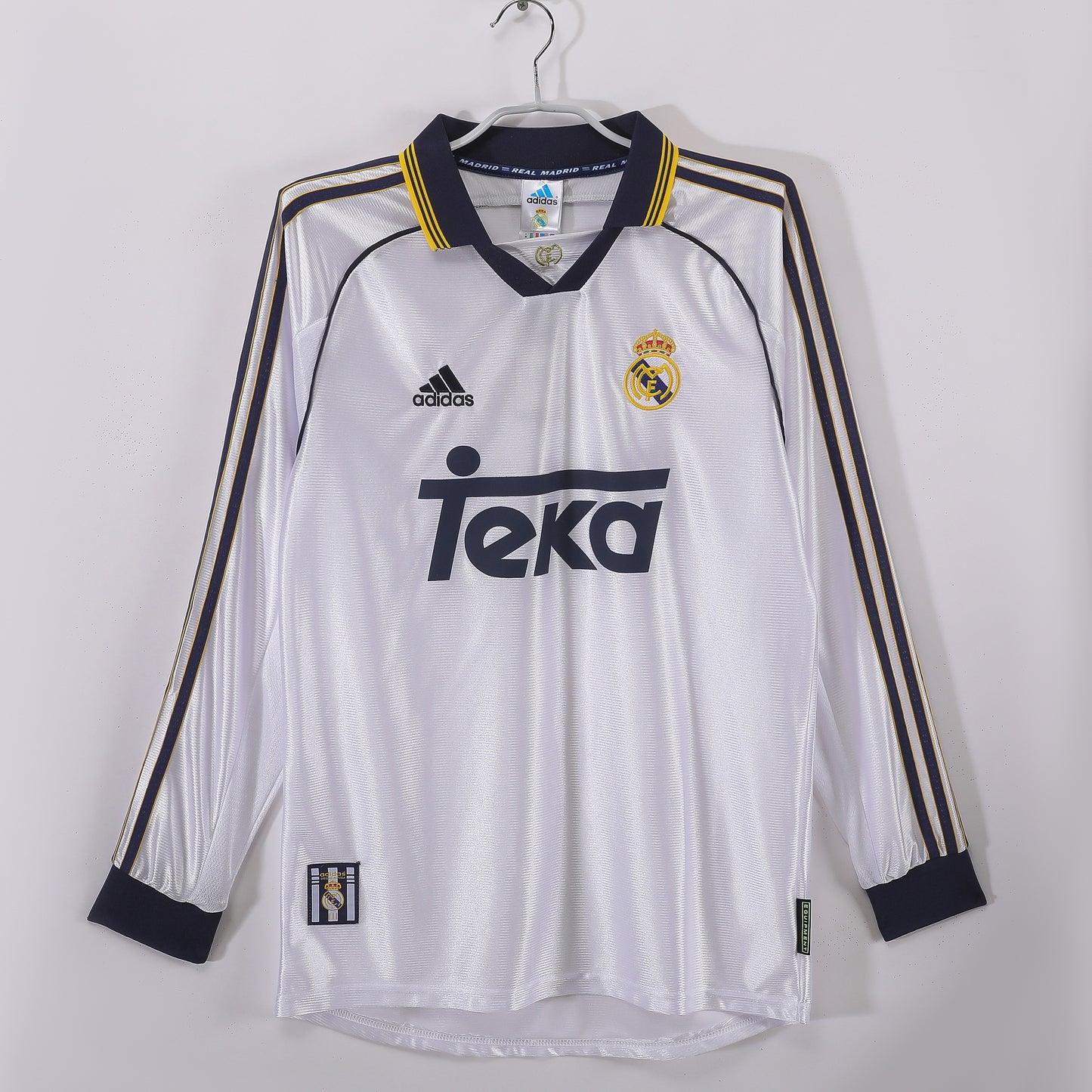 1998/00 Real Madrid Home 3B (Long Sleeve)