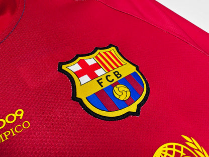 2008/09 Barcelona Home 3B (Long Sleeve)