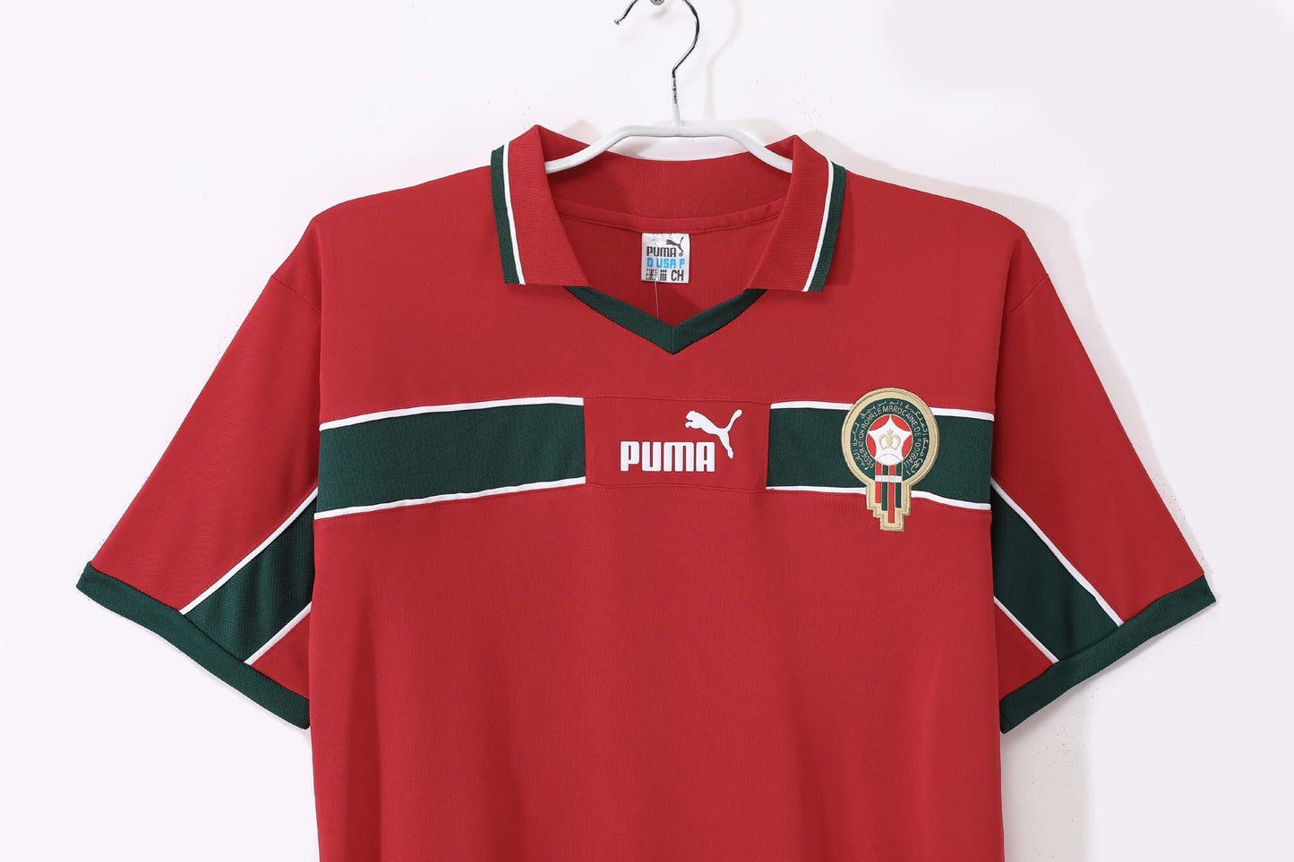 1998 Morocco Away Red Retro 0B