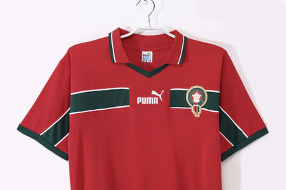 1998 Morocco Away Red Retro 0B