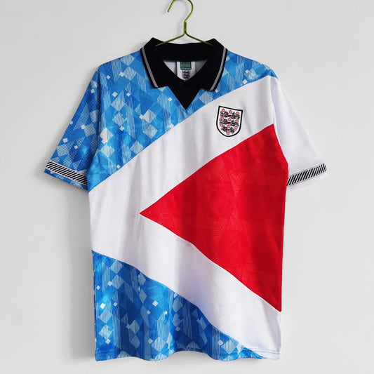 1990 England Third Tricolor Retro 8A