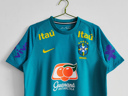 2021 Brazil Blue Training Jersey 8A