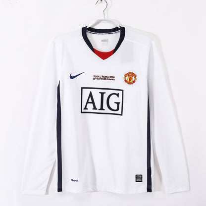 2008/09 Manchester United Away UCL 3B (Long Sleeve)