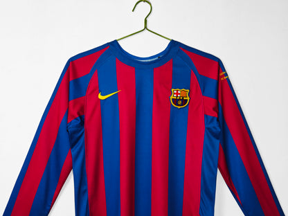 2005/06 Barcelona Home UCL Version 3B (Long Sleeve)
