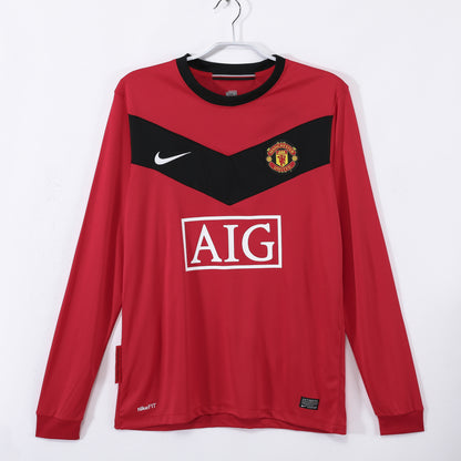 2010 Manchester United Home Retro 3B (Long Sleeve)