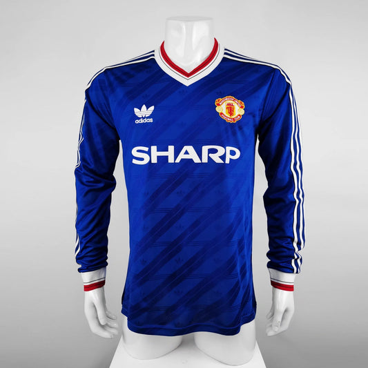 1986/88 Manchester United Third Away 3B (Long Sleeve)