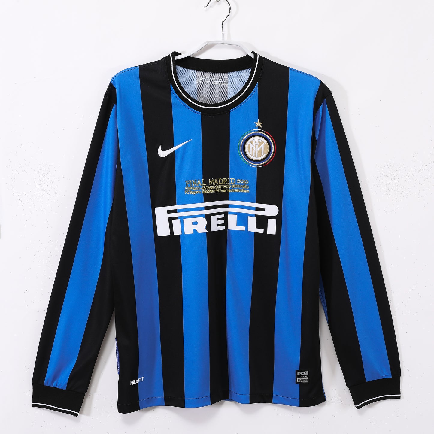 2009/10 Inter Milan Home Retro 3B (Long Sleeve)