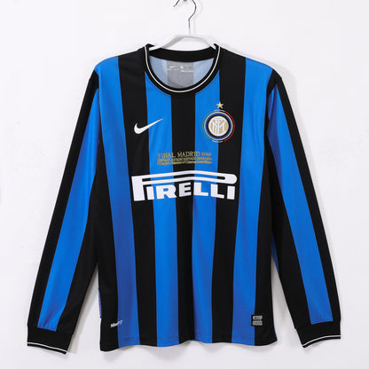 2009/10 Inter Milan Home Retro 3B (Long Sleeve)