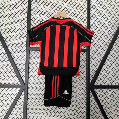 2006/07 AC Milan Home Retro Kids Kit