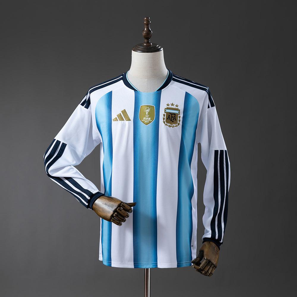 2026 Argentina Home Fan Version (Long Sleeve) World Cup
