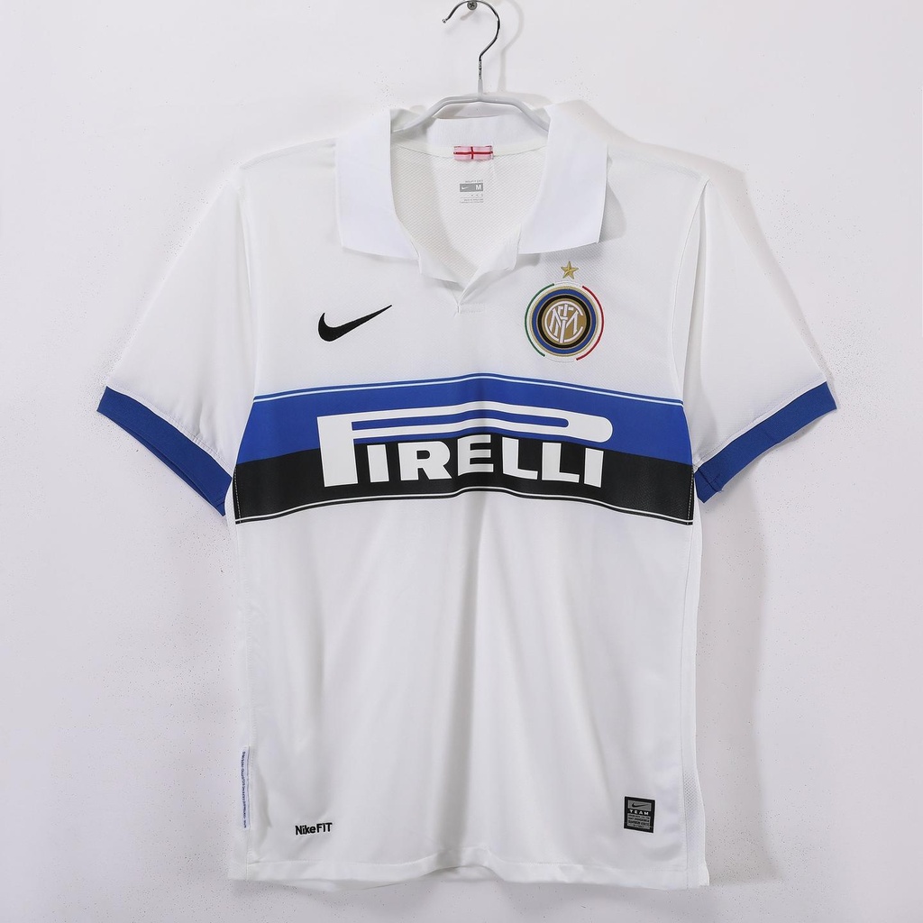 2009/10 Inter Milan Away White 8A (M, Yes, Yes)