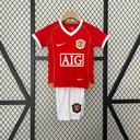 2006/07 Manchester United Home Retro Kids Kit